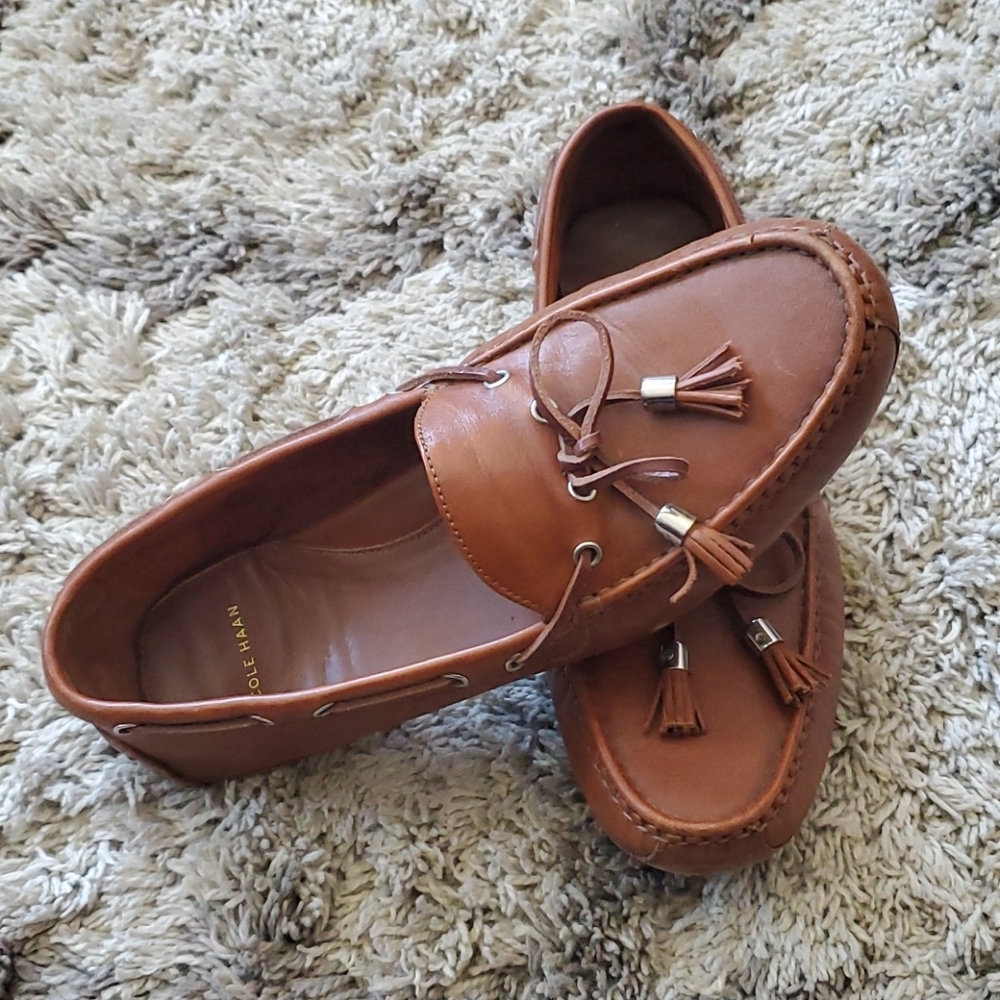 Cole Haan Womens Grant Driving Loafers Size 8